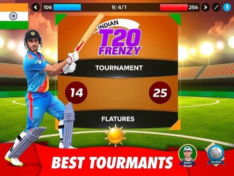 Indian T20 Frenzy gameplay screenshot